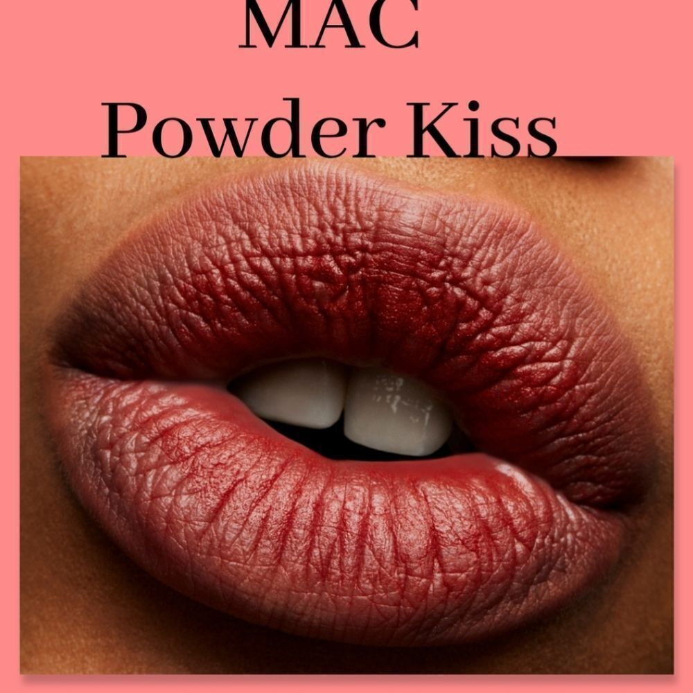 New MAC POWDER KISS LIPSTICK IN 316 Devoted To Chili